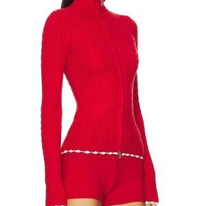 Frankies-bikinis Women's Red Jumper